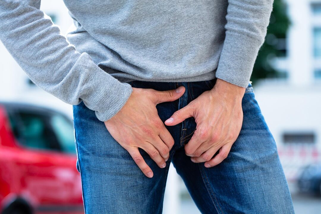 bolest v tříslech u muže s kulózní prostatitidou